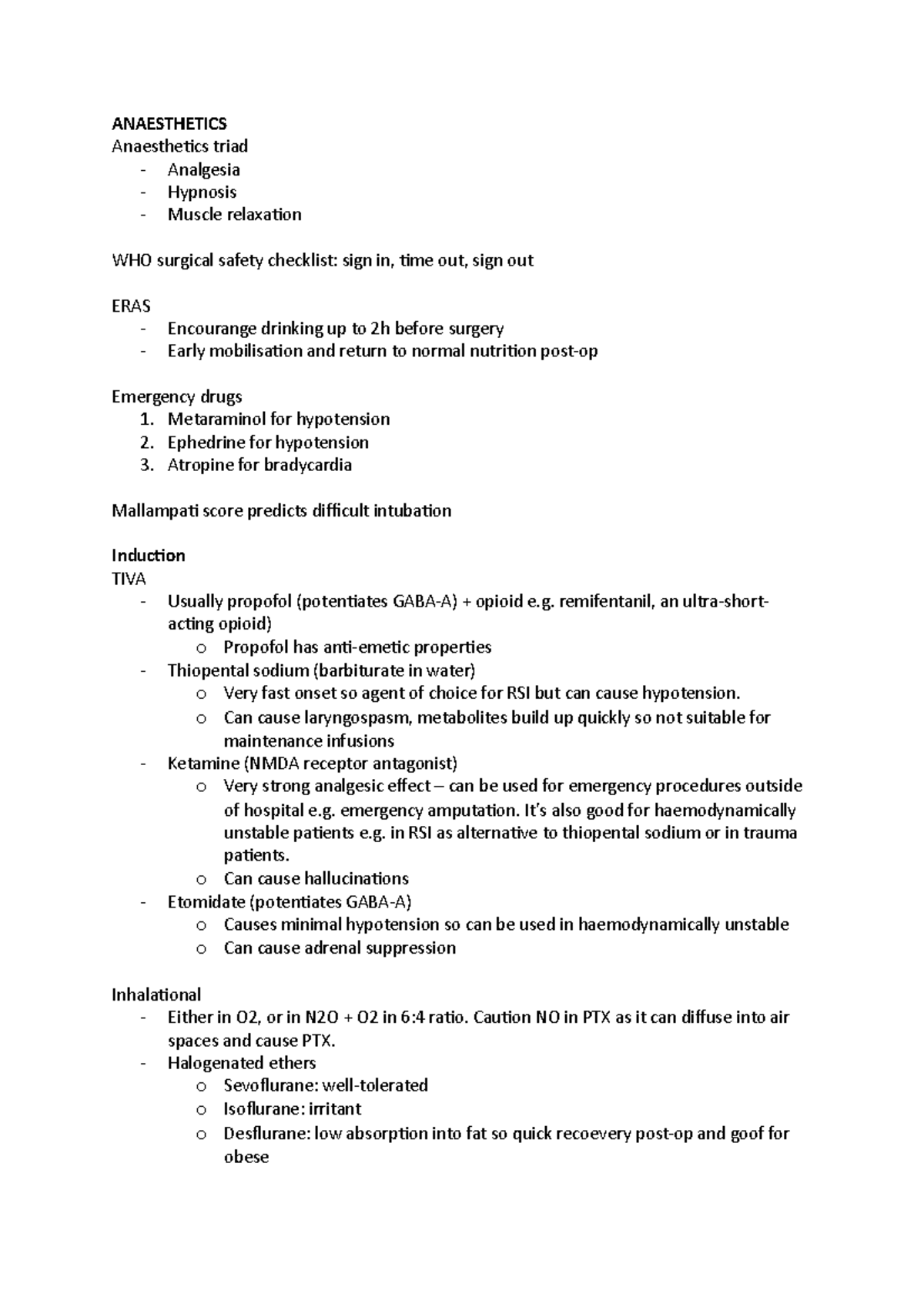Common Procedures In Anaesthetics Zero To Finals vrogue.co