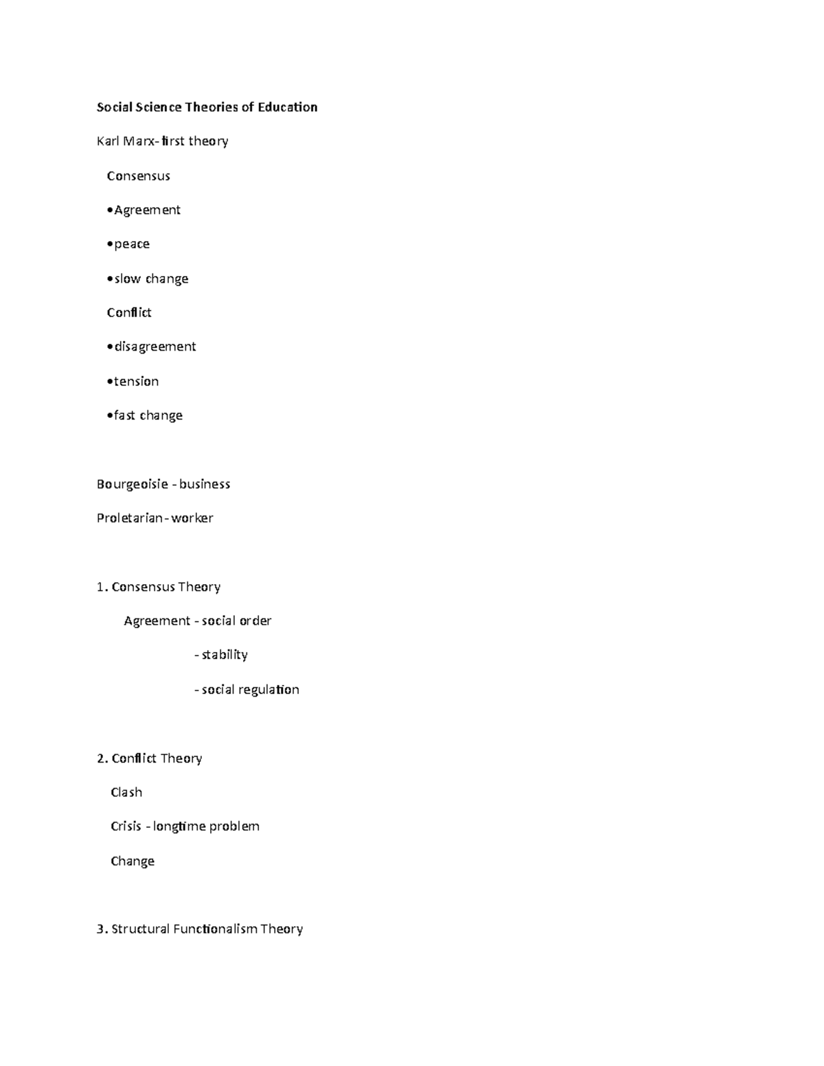 Social Science-WPS Office - Social Science Theories of Education Karl ...