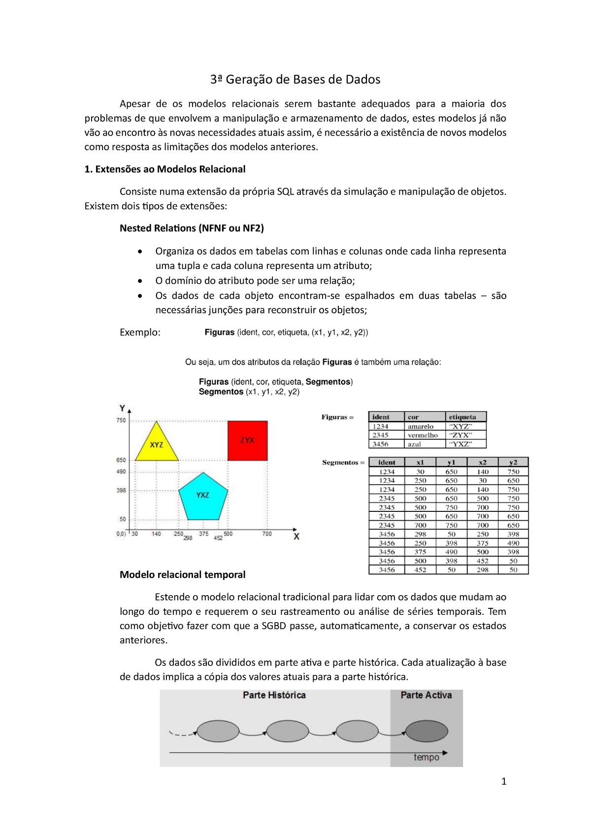 Gera O De Bases De Dados Gera O De Bases De Dados Apesar De Os Modelos Relacionais