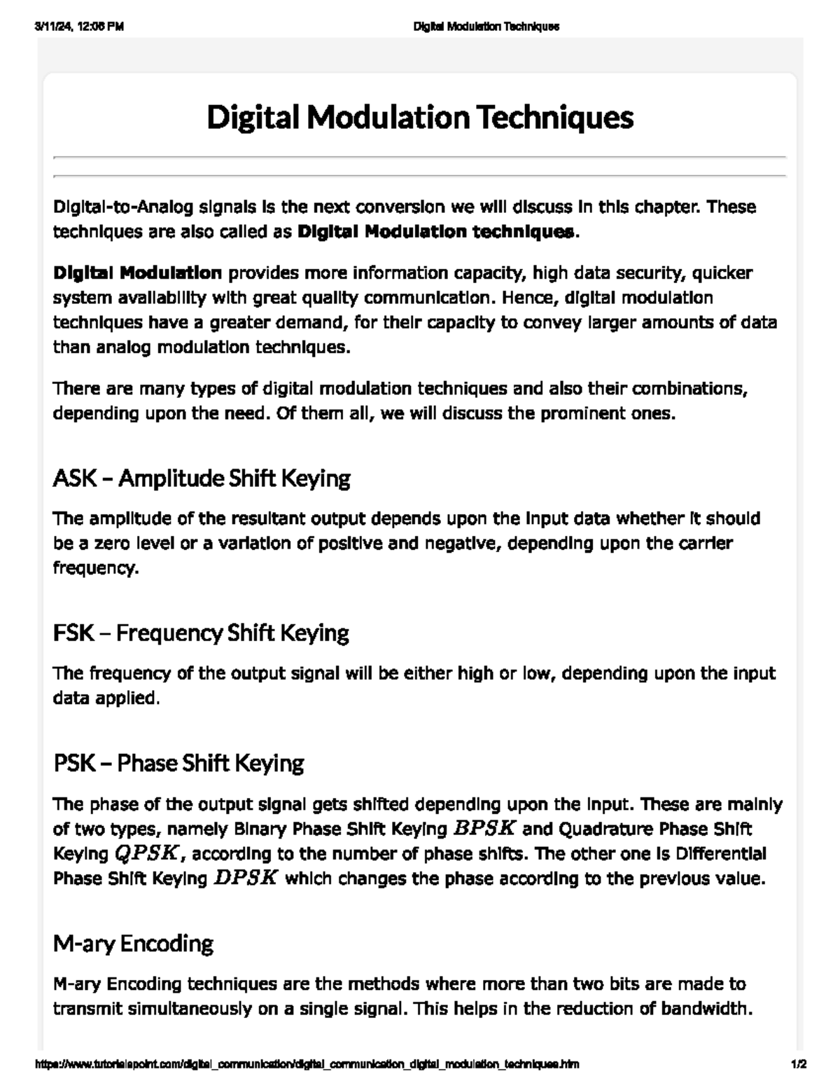 Mod - Summary diploma in ict - Studocu