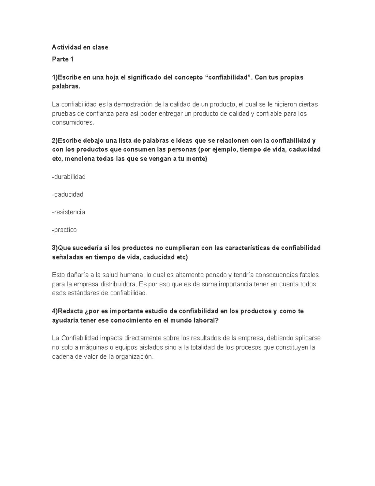 Actividad 5 Control Estadístico De La Calidad - Actividad En Clase ...