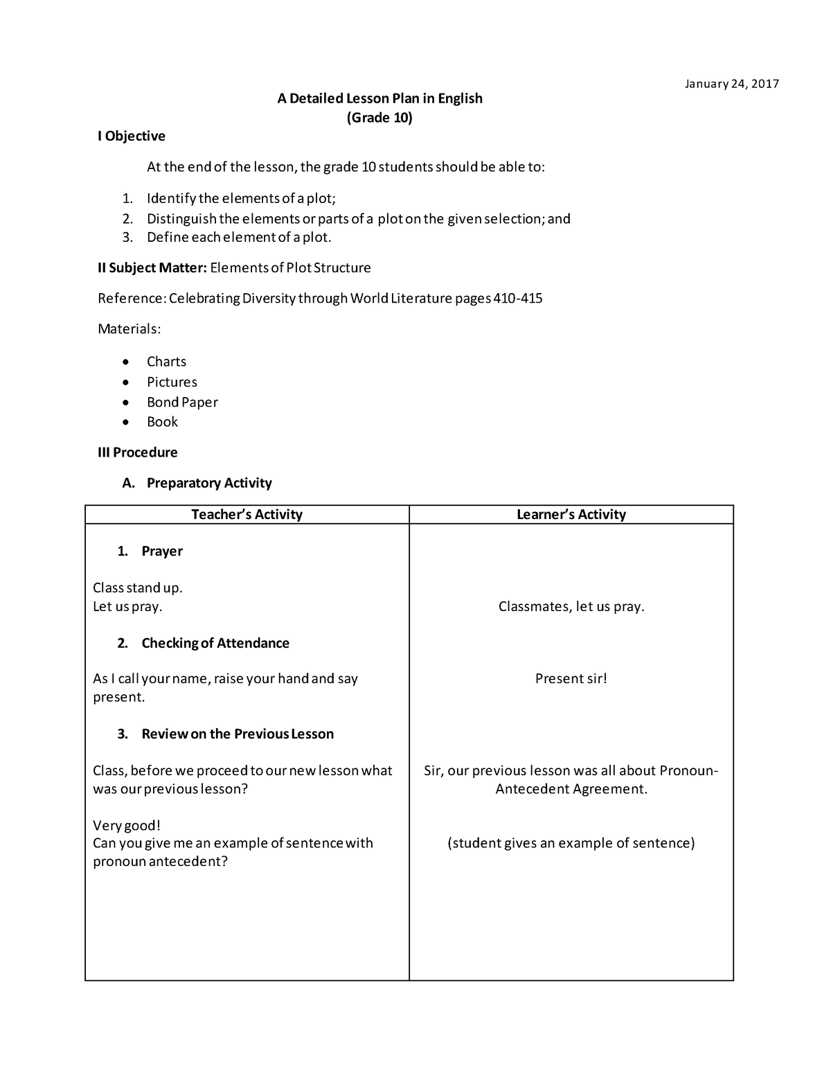 Lessonplanaldie 2-170316093648 - A Detailed Lesson Plan in English ...