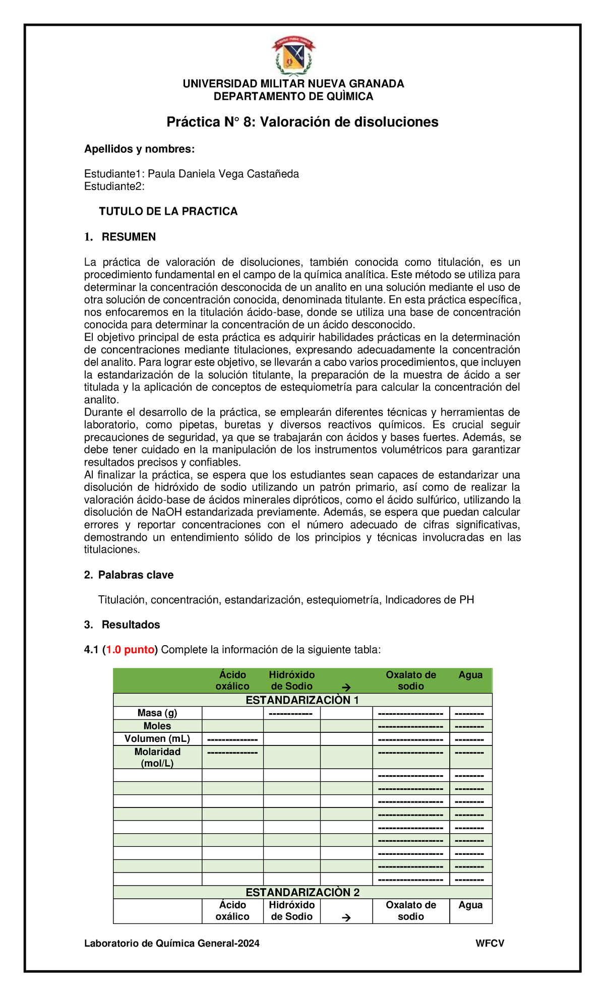 Formato Informe-Pr Ã Ctica 8-UMNG-2024 - UNIVERSIDAD MILITAR NUEVA ...