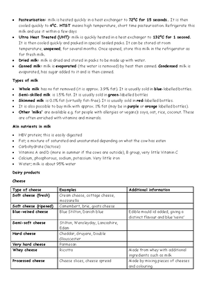 Nutrients Questions with Explanation - Making connections with ...