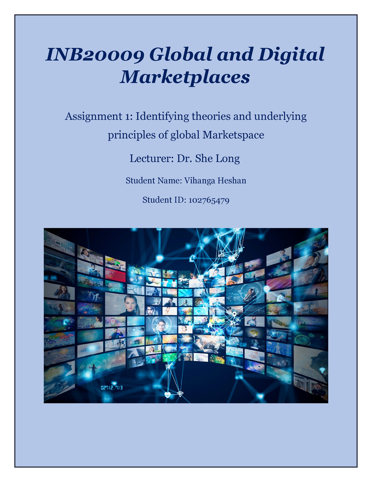 global marketing and digital business assignment