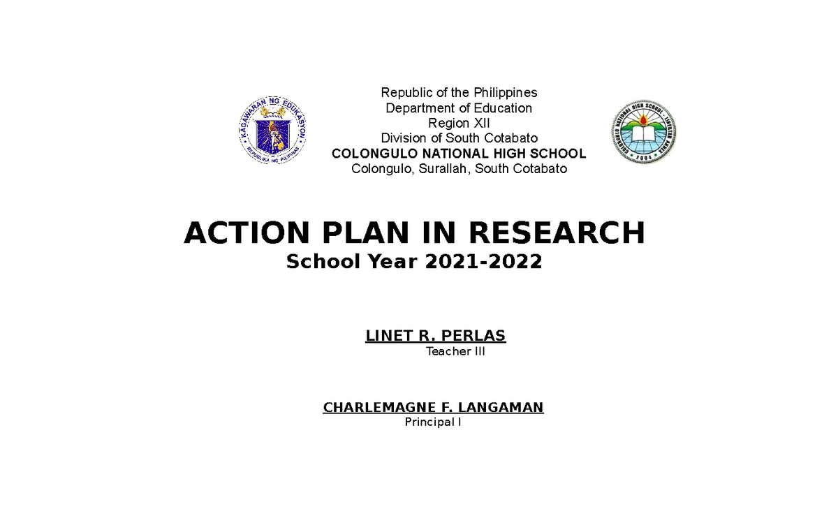 action-plan-in-research-action-plan-in-research-school-year-2021