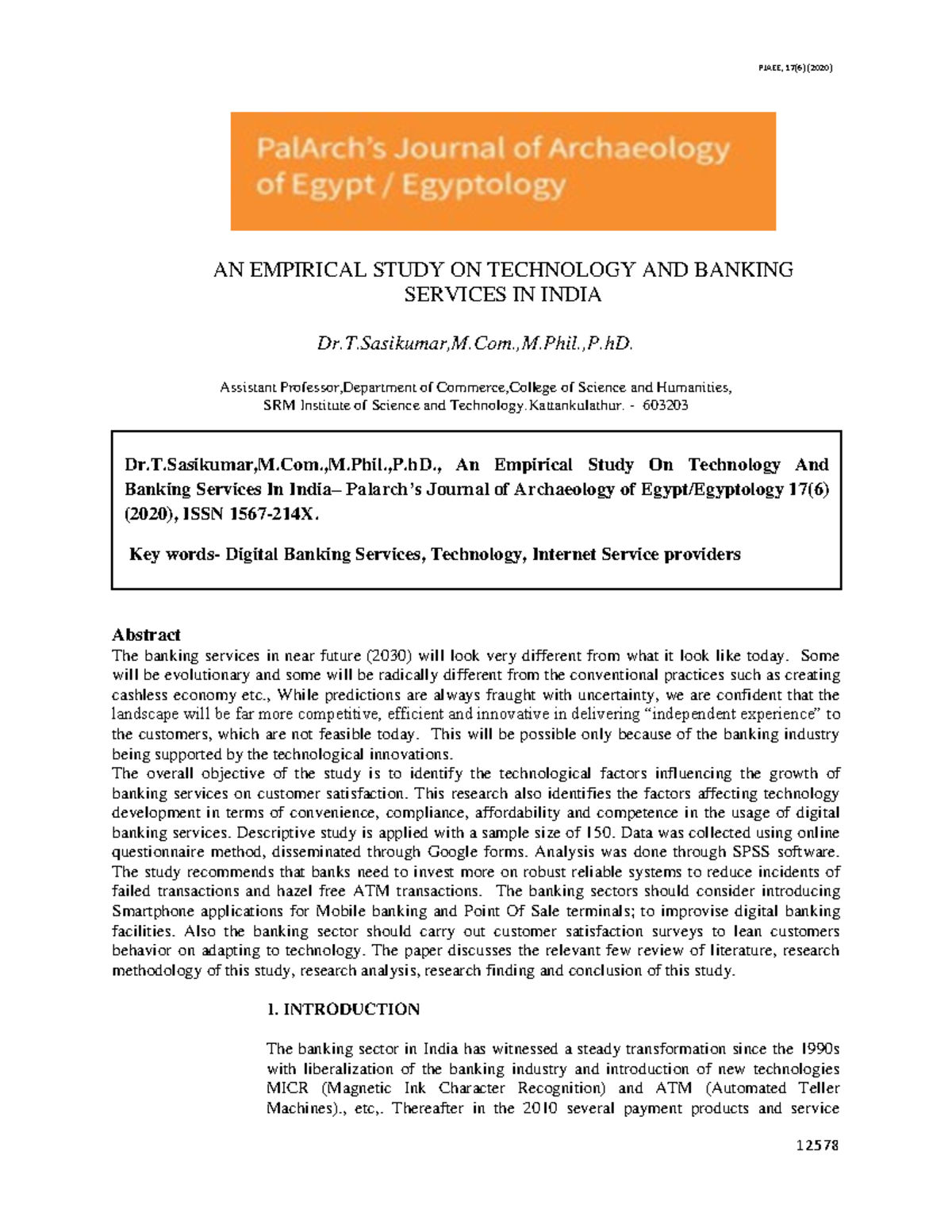 3175-Article Text-6163-1-10-202012 18 - AN EMPIRICAL STUDY ON ...