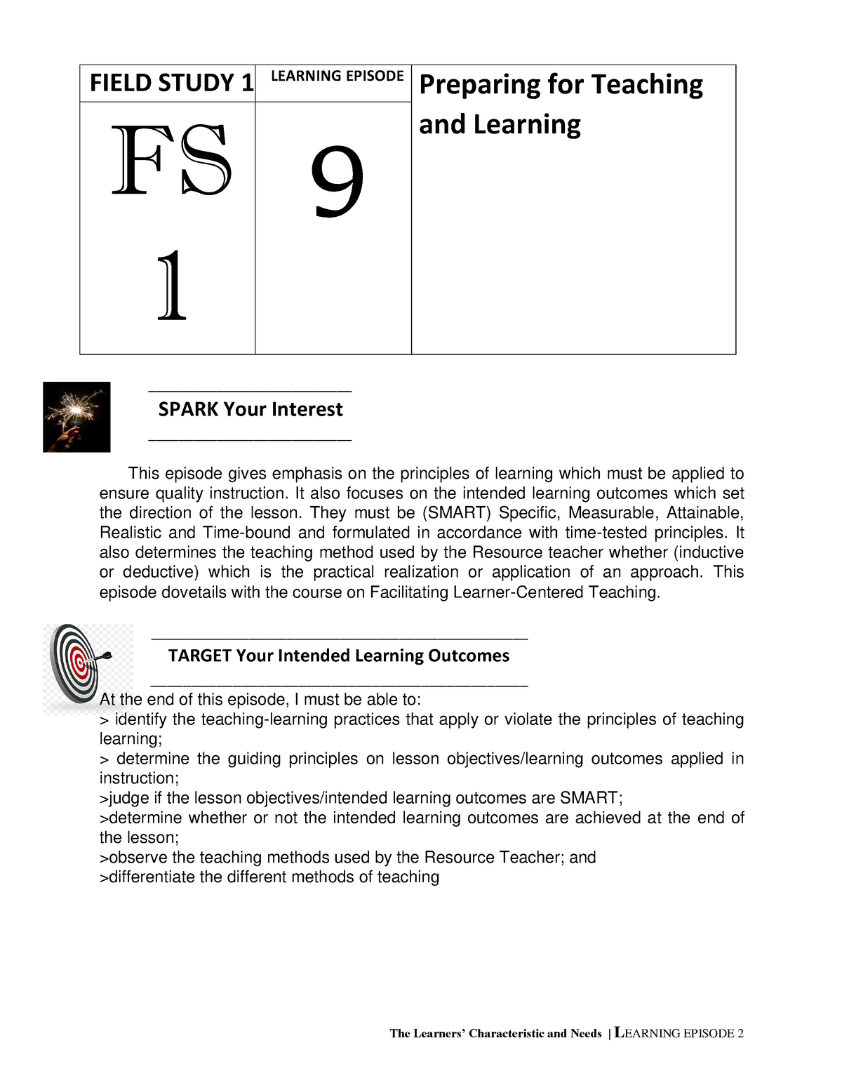 FS-1-ep-9- Magalong, Jayson M - FIELD STUDY 1 LEARNING EPISODE ...