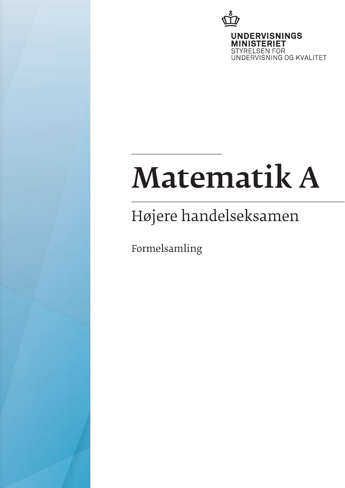 Formelsamling-mat A-hhx - Matematik A Højere Handelseksamen ...