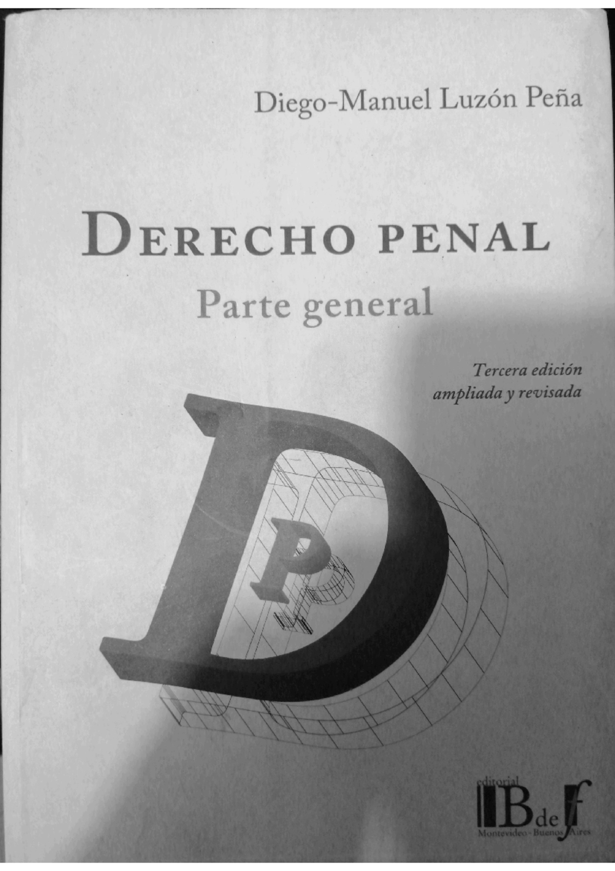 Enciclopedia De Ciencias Penales - Luzón Peña - Derecho Penal - Studocu