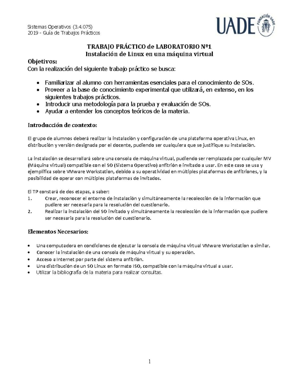 So Tp Lab Gua Unificada V Gu A De Trabajos Prcticos