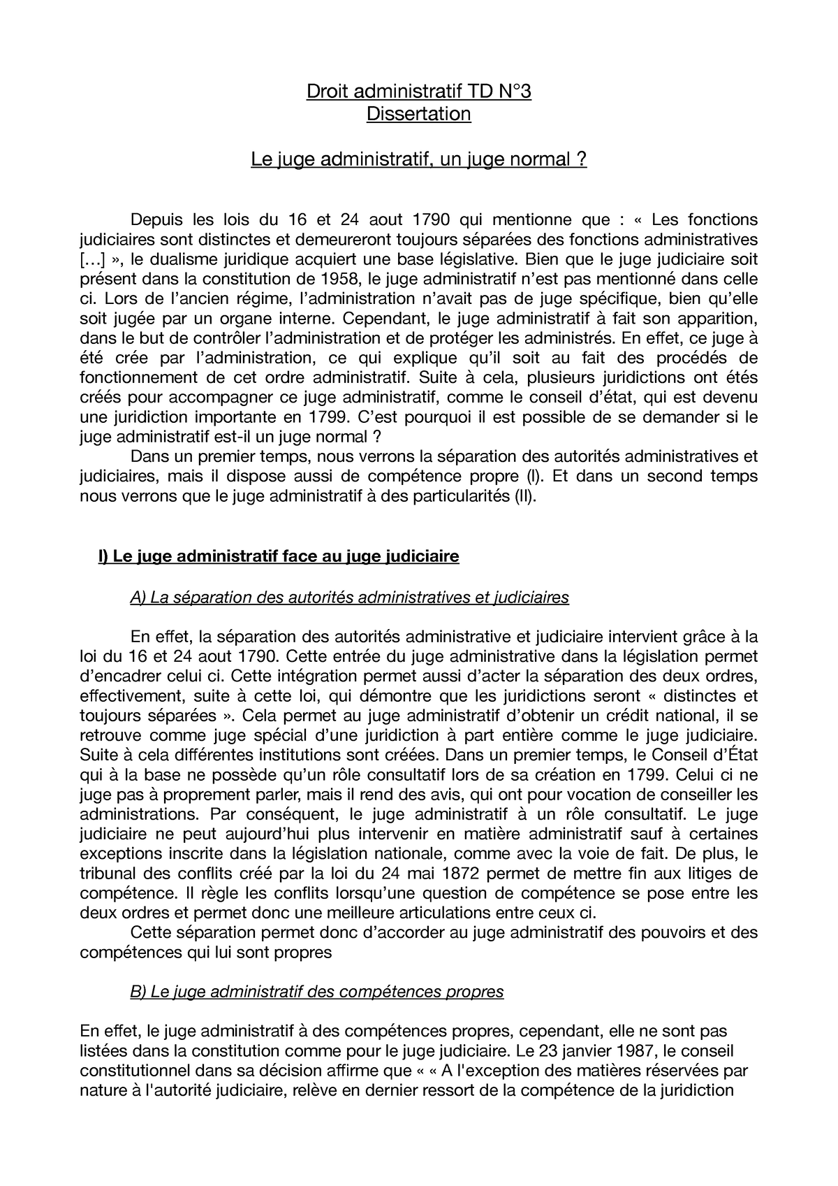 dissertation le juge administratif