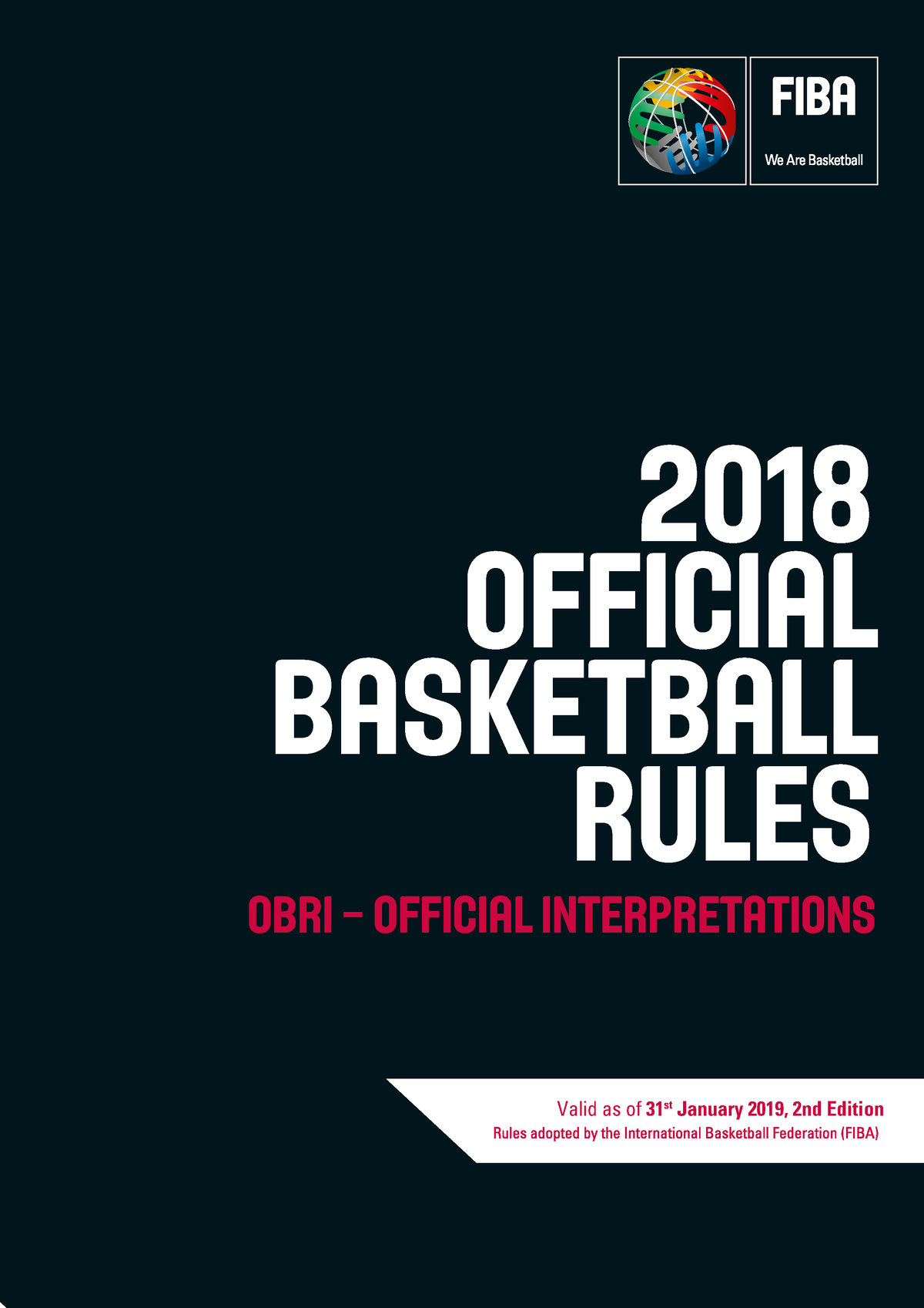 Fédération Internationale De Basket Ball Official Rulebook - 2018 ...