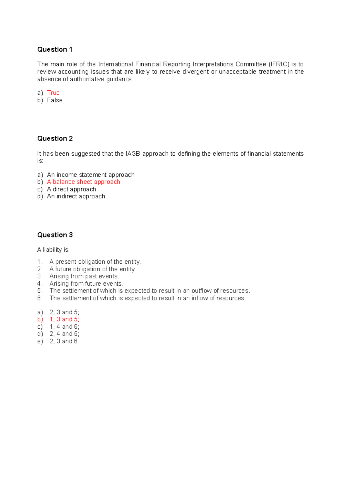 Midterm mcqs Cash flow projections should be based on reasonable and