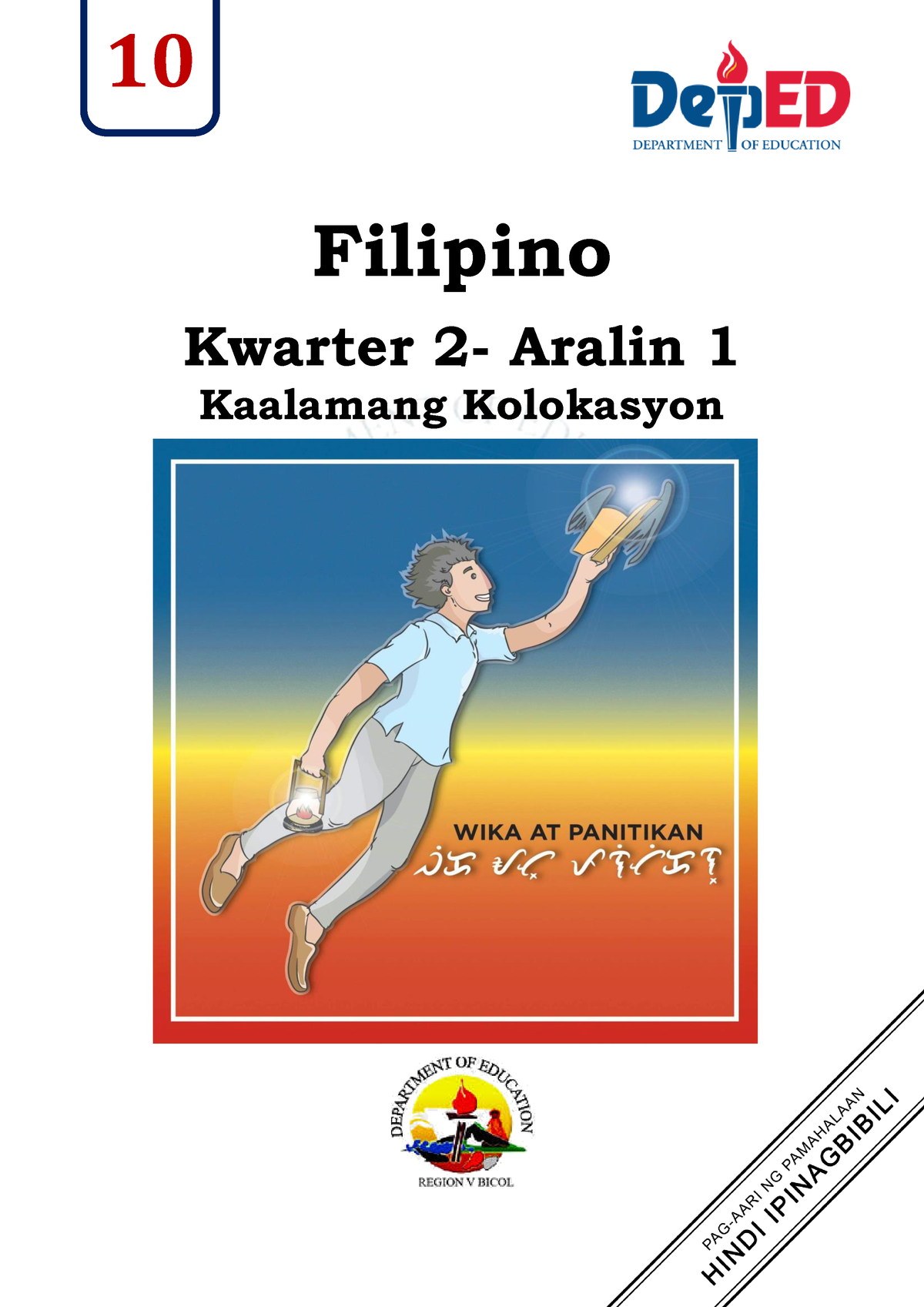 Kwarter 2 Aralin 1 - Self Learning Modules - 10 Filipino Kwarter 2 ...