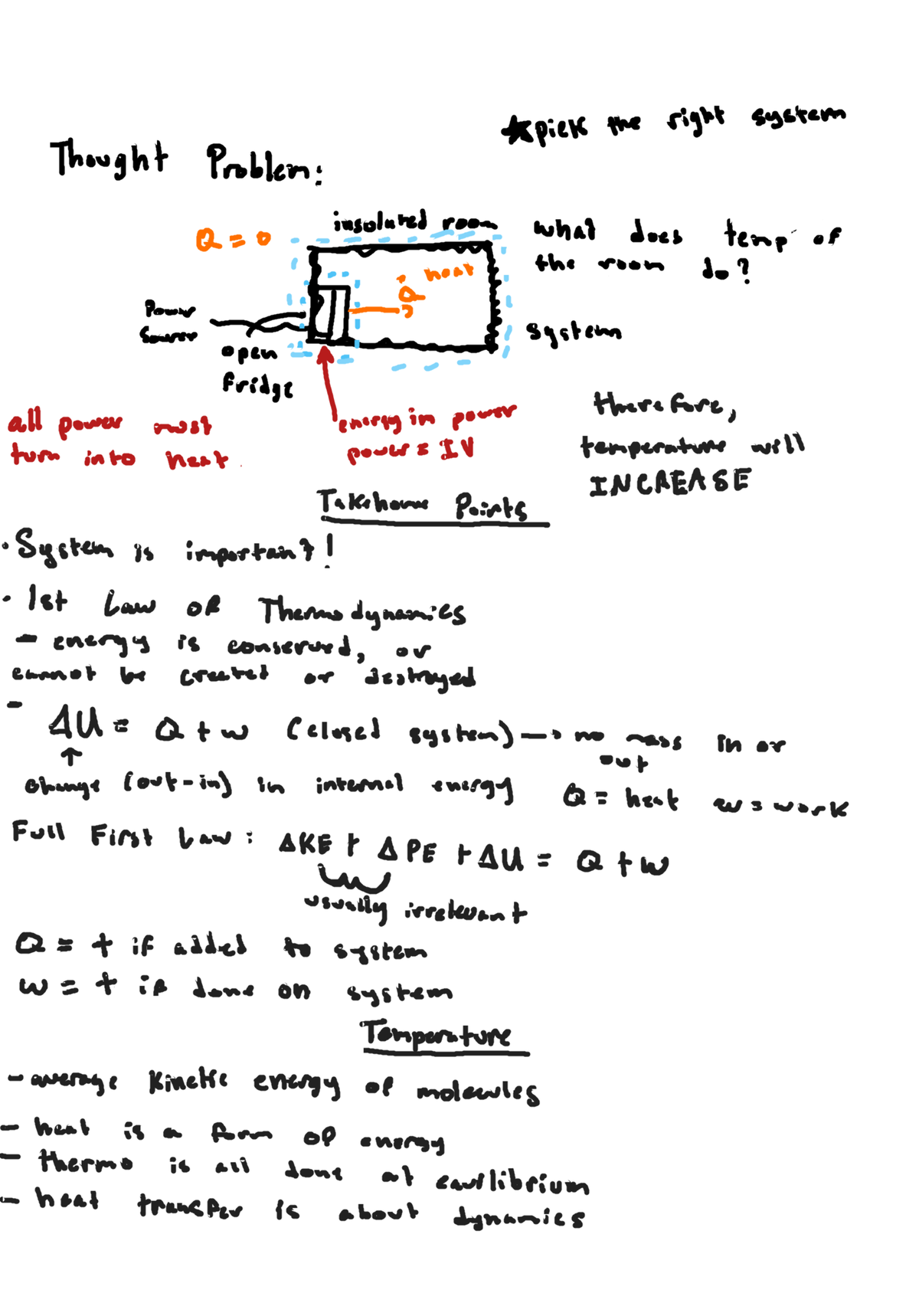 Thermodynamics Lecture Notes 1 - CHEM 2070 - Studocu