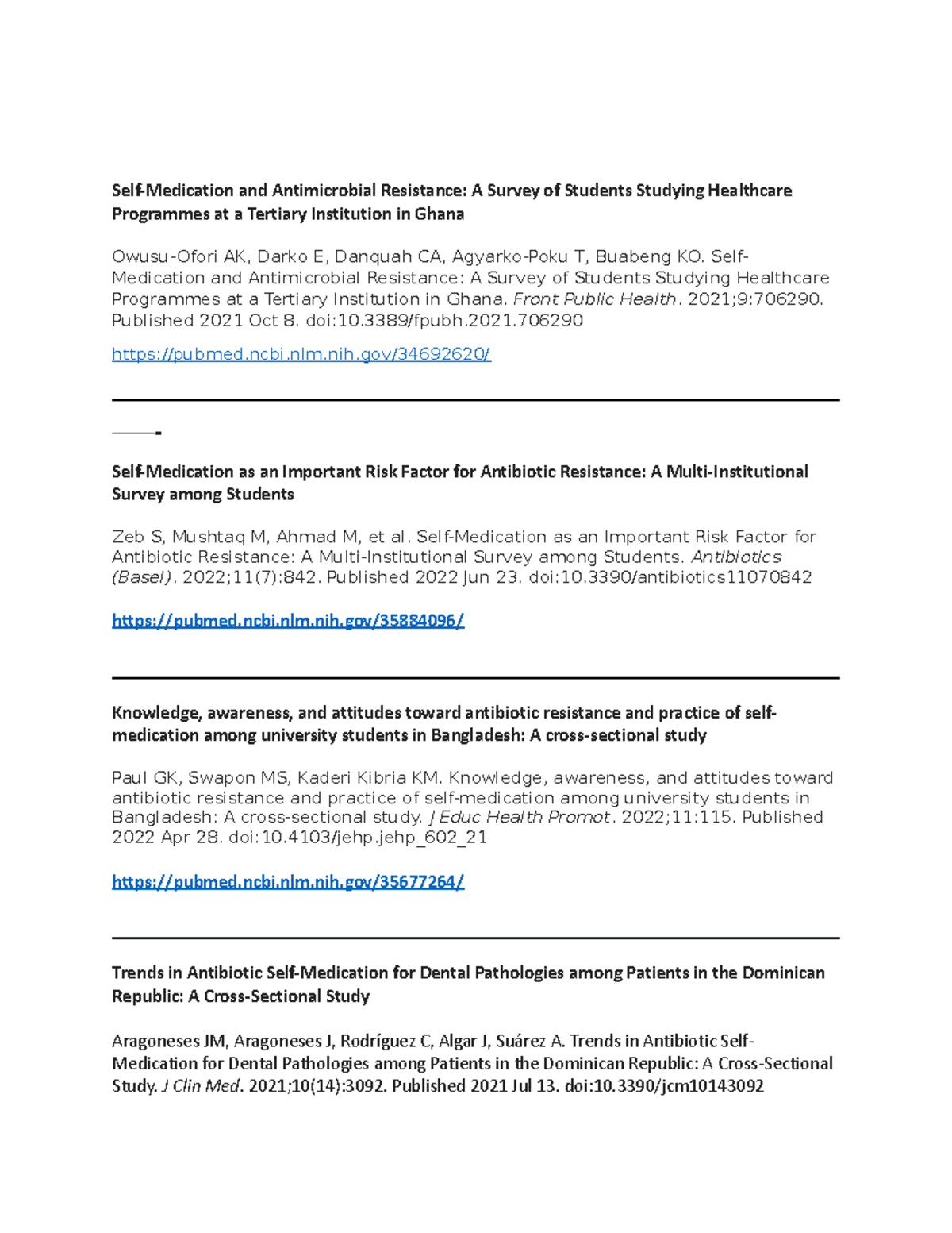 Articles For Research