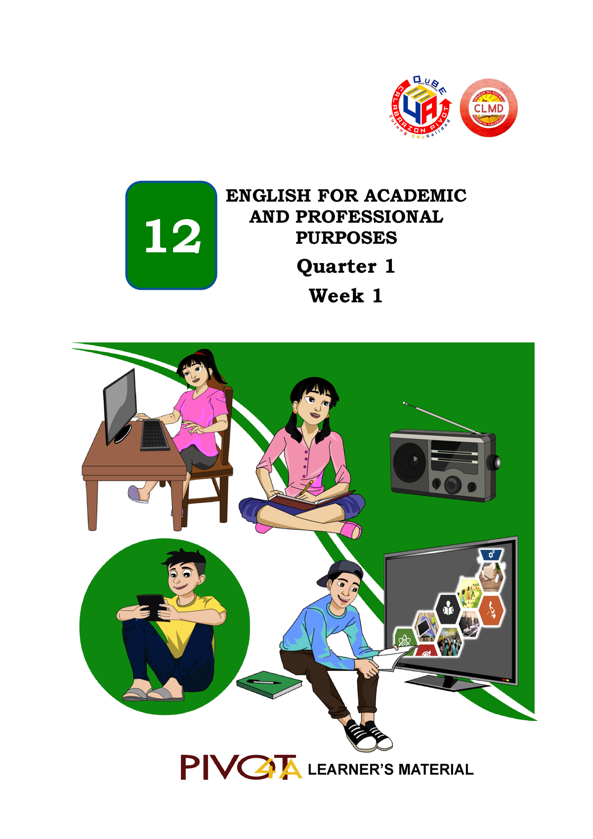 EAPP Module Week 1 - 12 ENGLISH FOR ACADEMIC AND PROFESSIONAL PURPOSES ...