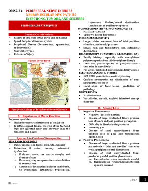 OMS2 21 Week 4 - OMS2 21 Week 4 - J.P.J 1 DISORDERS OF THE COMBINED ...