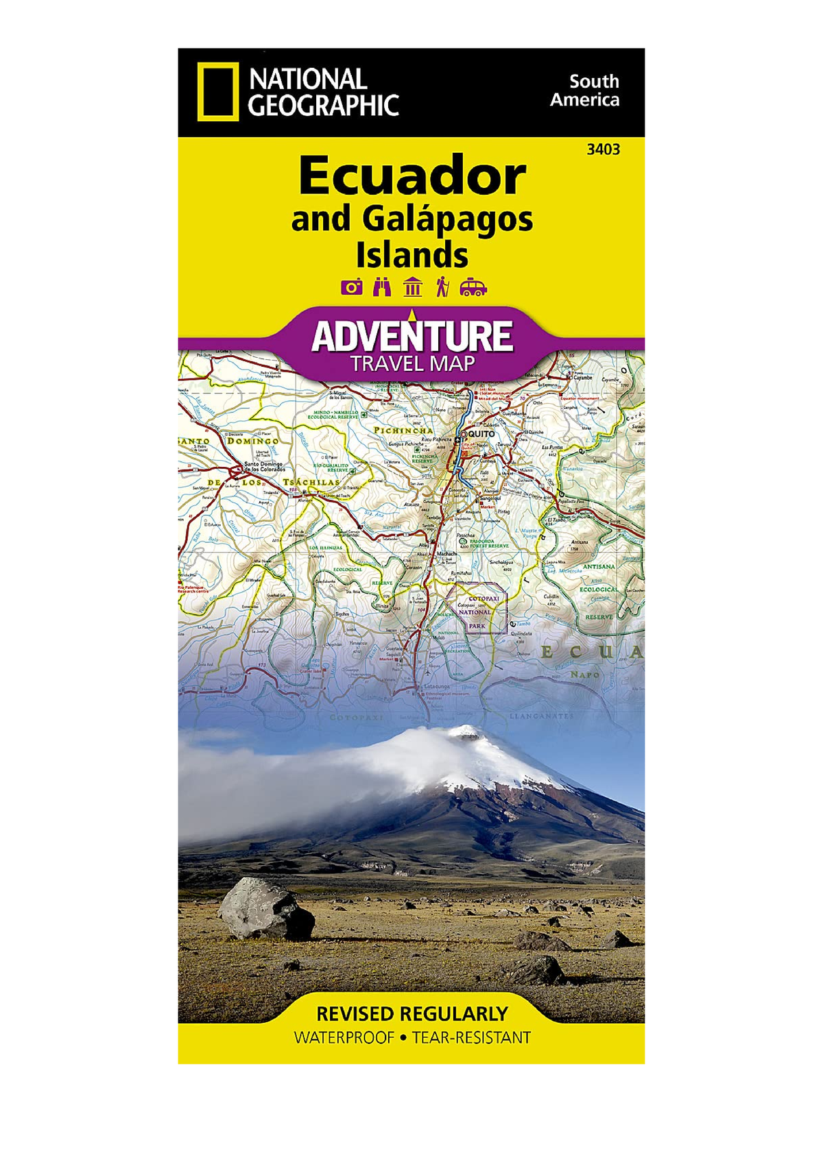 Download PDF Ecuador And Galapagos Islands Map National Geographic   Thumb 1200 1698 