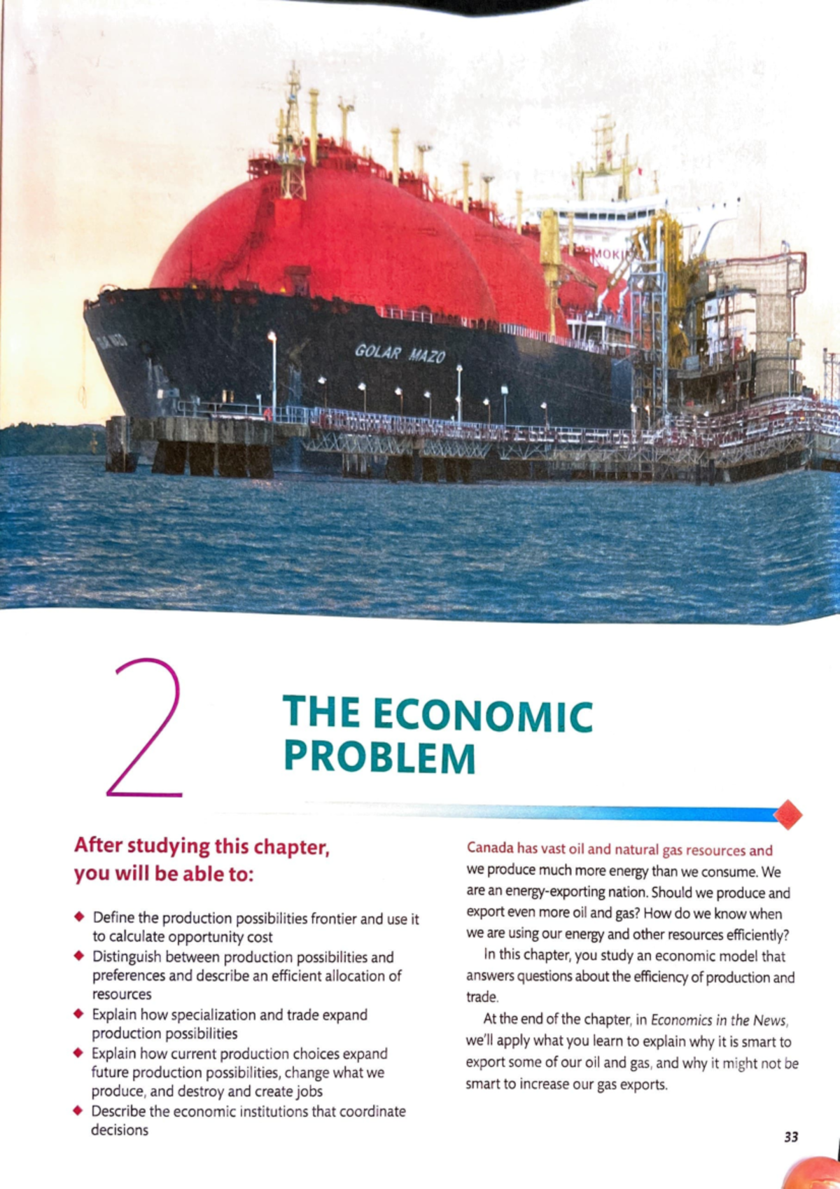 Chapter 2 eco - Not applicable - THE ECONOMIC PROBLEM After studying ...