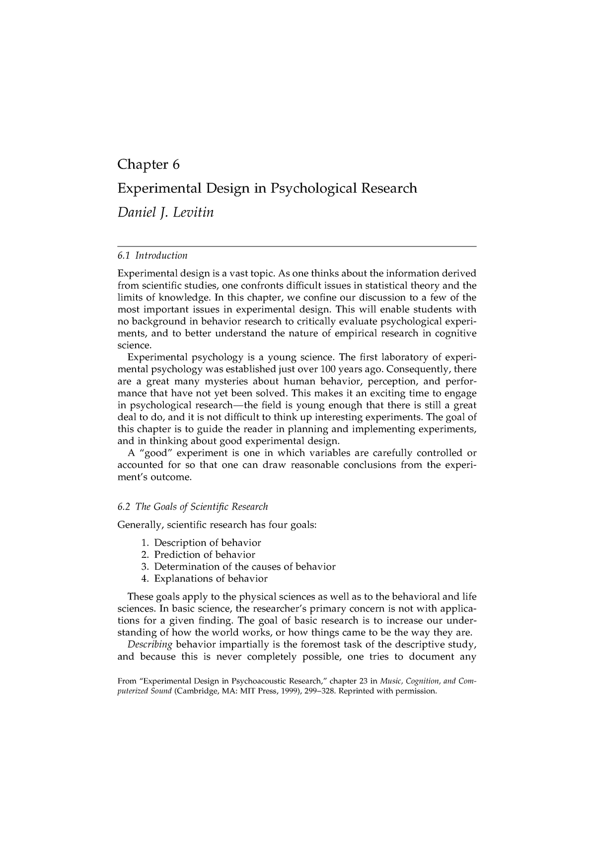 research chapter 6 example