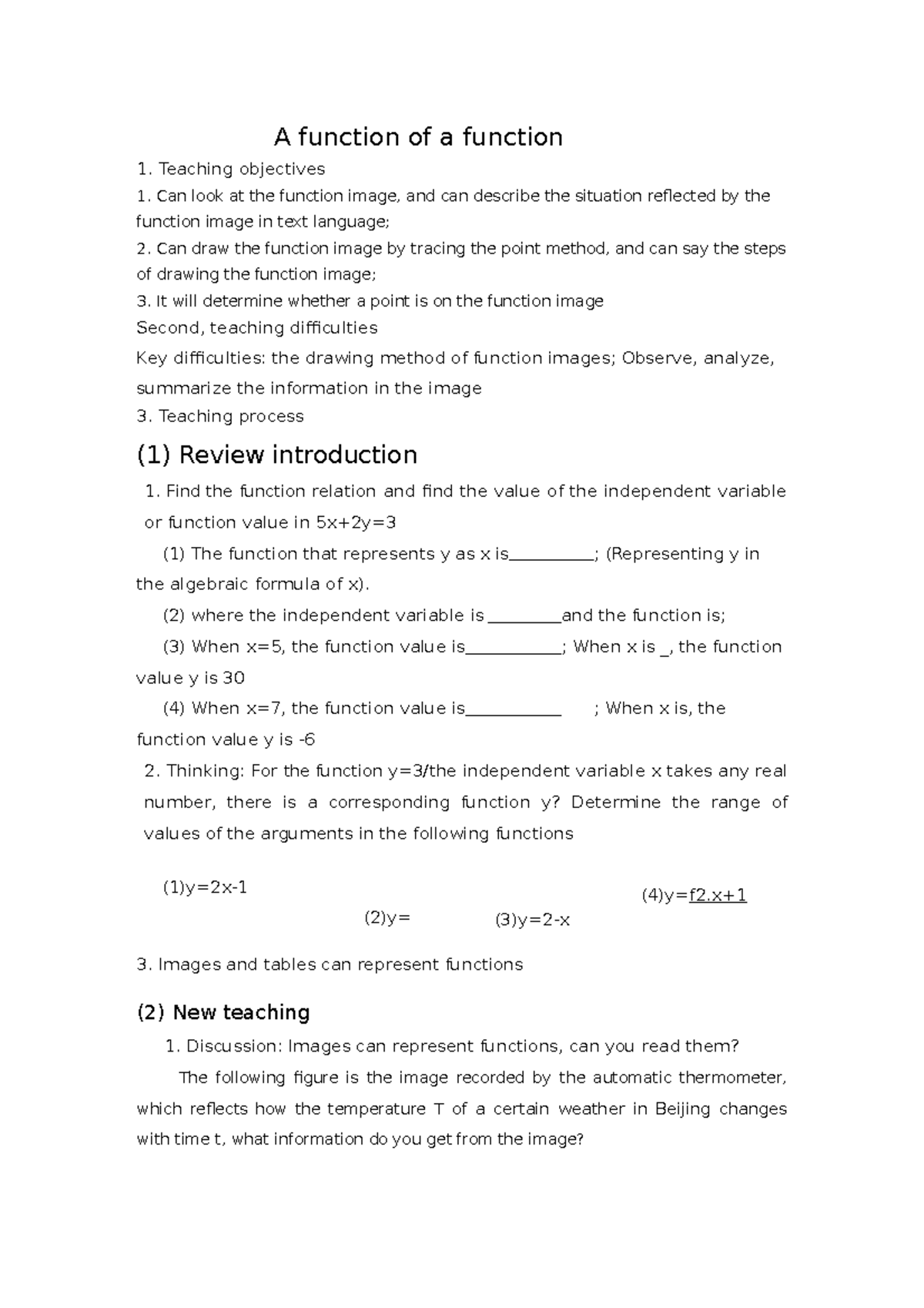 A function of a function MTH20 - A function of a function Teaching ...