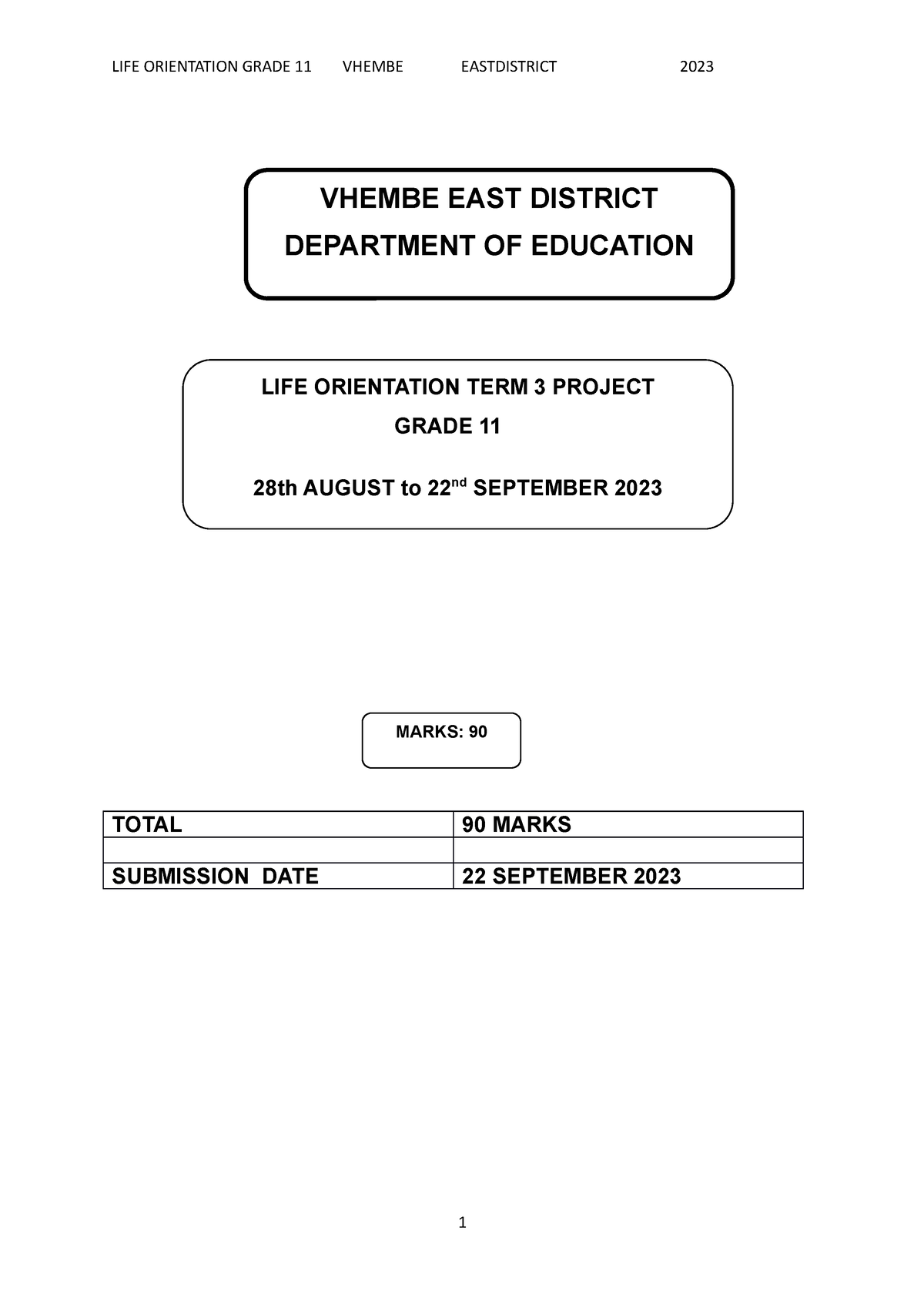 grade 11 lo research project 2023