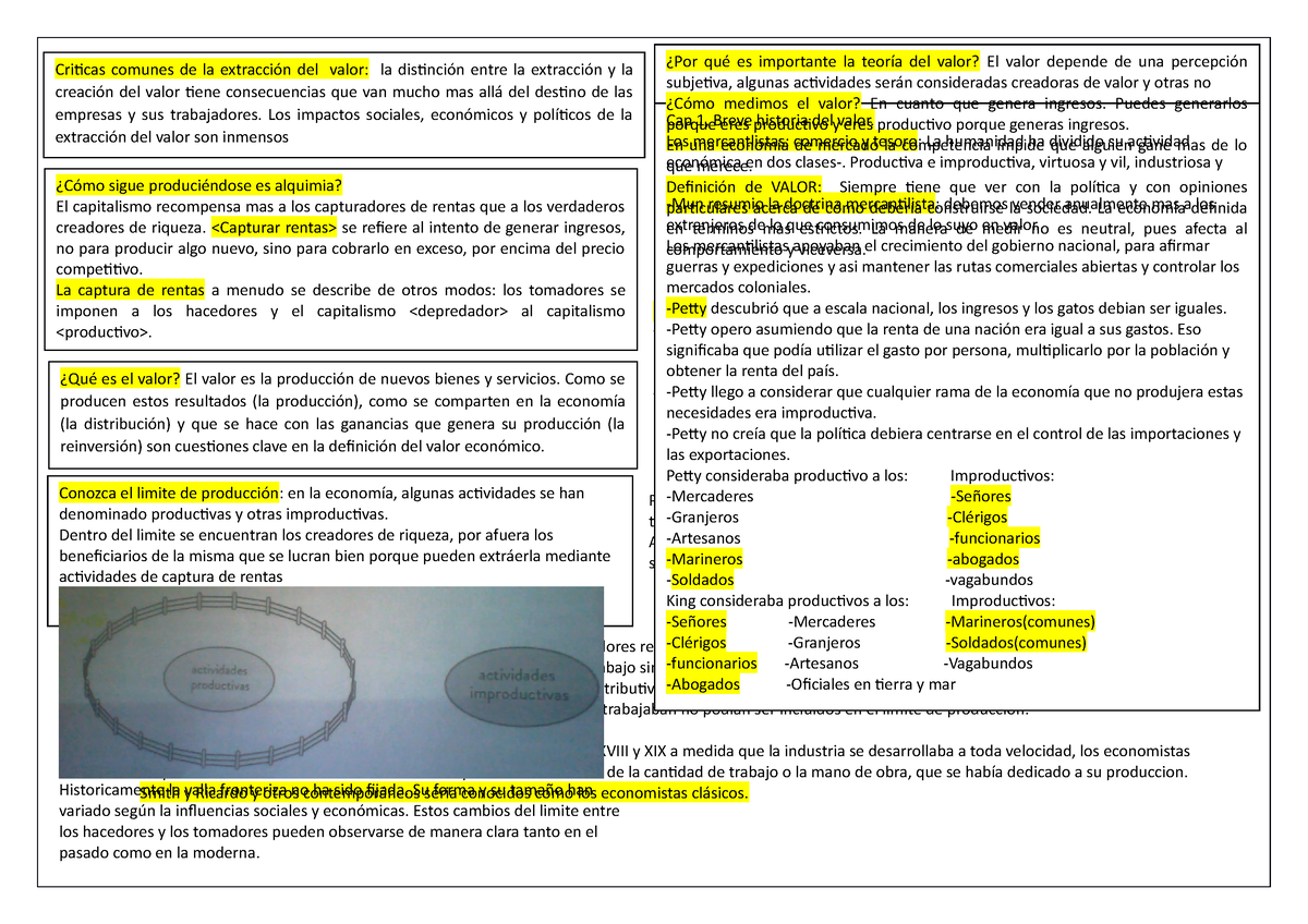 Resumen Del Test De Lectura B De Introduccion A La Economia Y ...