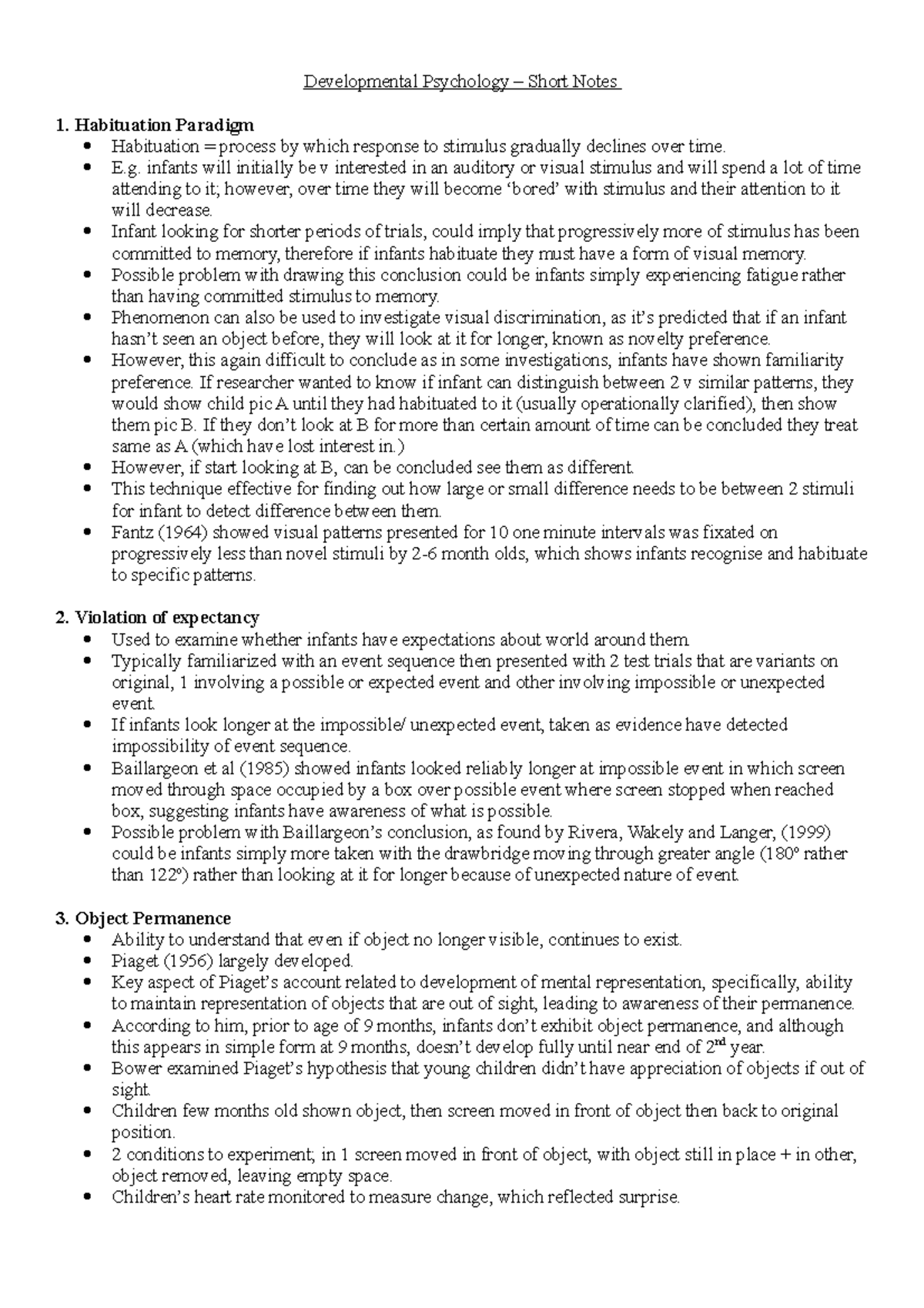 developmental-psychology-short-notes-habituation-paradigm