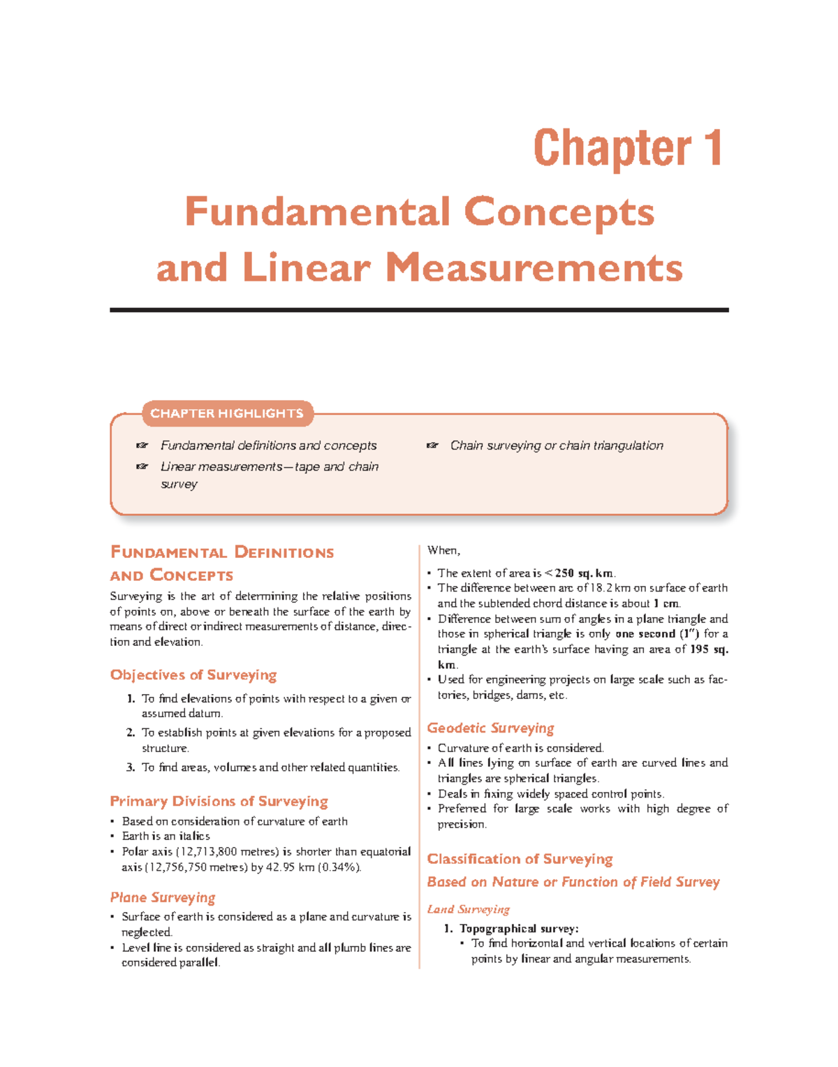 1. Fundamental Concepts & Linear Measurements (CE) - Fundamental ...
