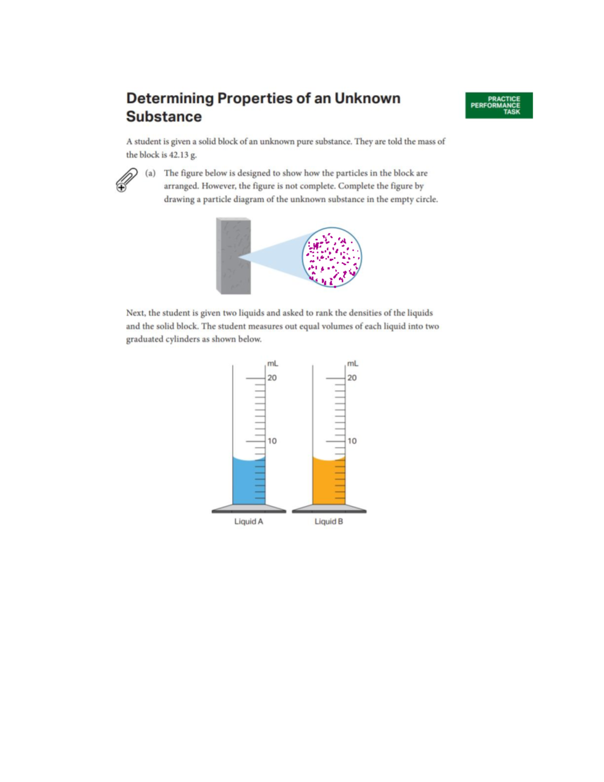 Performance+Task - all answers, very specific and detailed. Very good ...