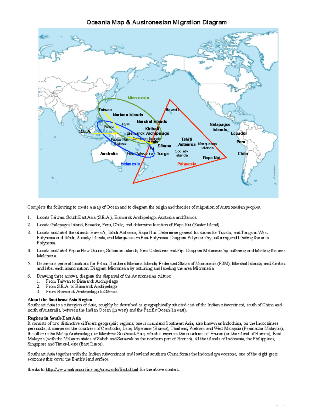 Oceania Map Diagram HWST 107 Lopes Oceania Map Austronesian   Thumb 1200 1553 