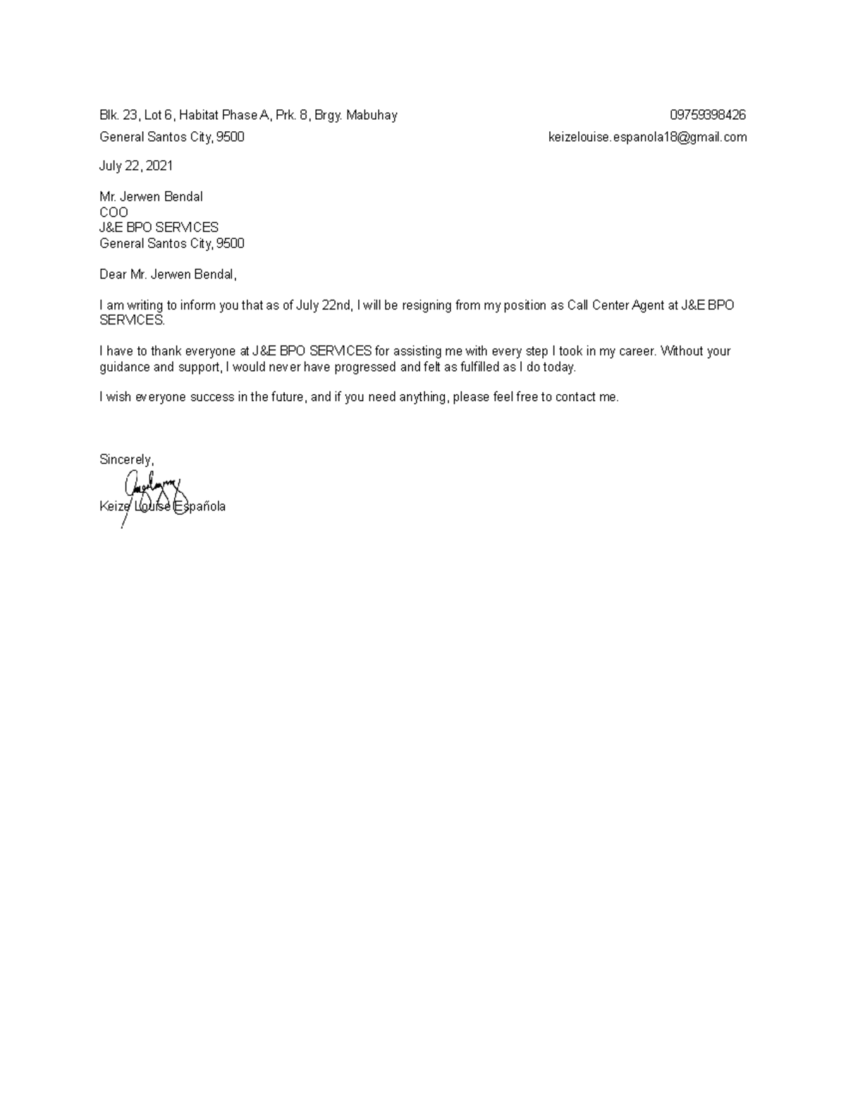 Peerless Tips About Bpo Resignation Letter Format Best Resume Templates