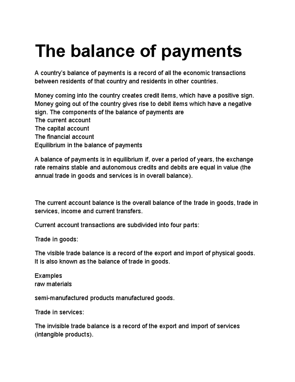 333-notes-the-balance-of-payments-a-country-s-balance-of-payments-is