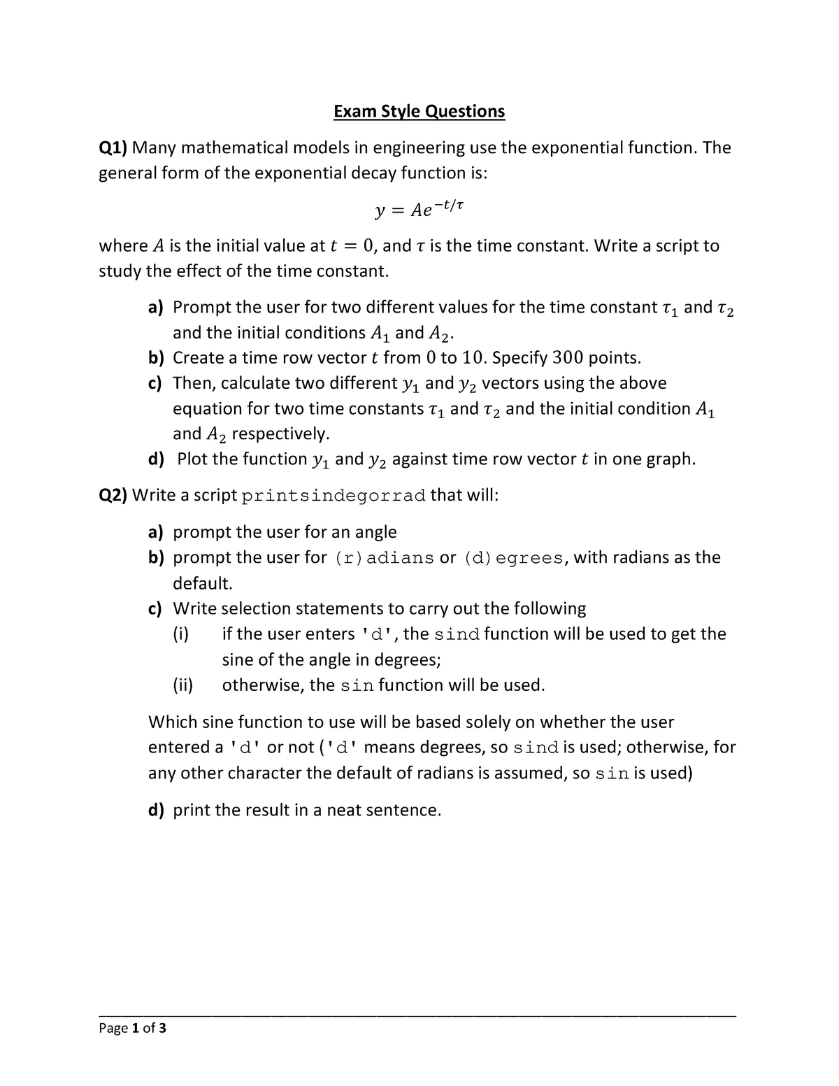 Exam Questions Warning Tt Undefined Function 32 Warning Tt Undefined Function 32 Page 1 6932