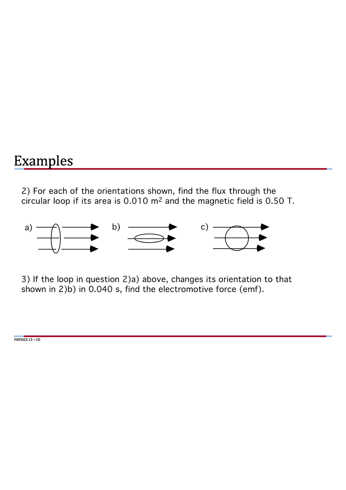 Magnetism Problem Set - General Physics - Studocu