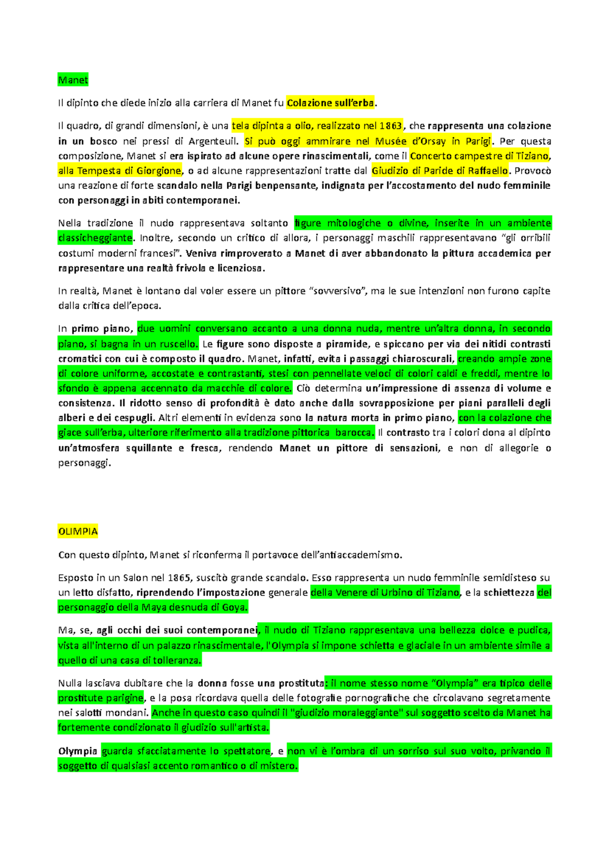 Arte Il dipinto che diede inizio