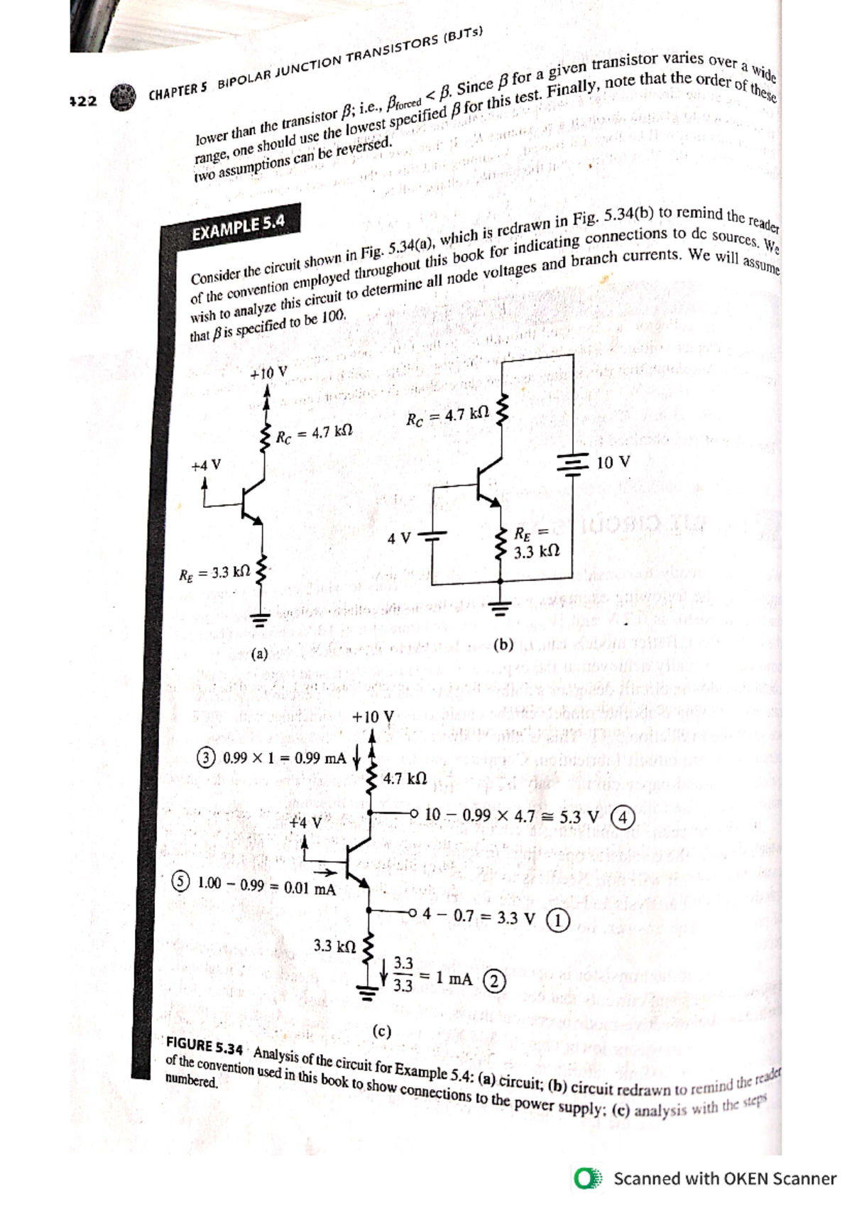 ME Solved examples - (BJTs) transistor varies 422 CHAPTER that the two ...