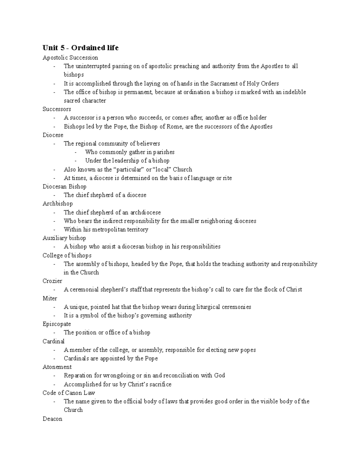 unit-3-12-religion-notes-unit-5-ordained-life-apostolic-succession-the-uninterrupted