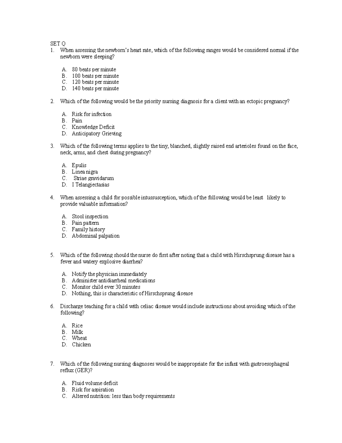 Set-Q-Questionnaire - for academic use only - SET Q When assessing the ...