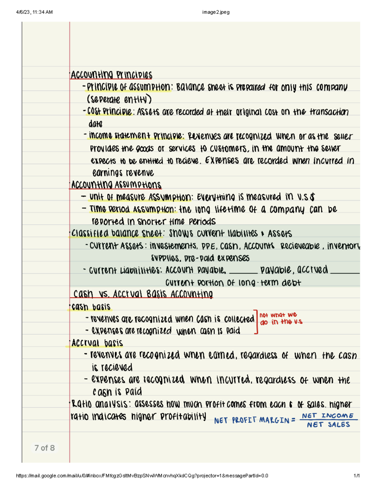3 - Accounting 284 lecture notes for first exam - 11:34 AM image2 ...
