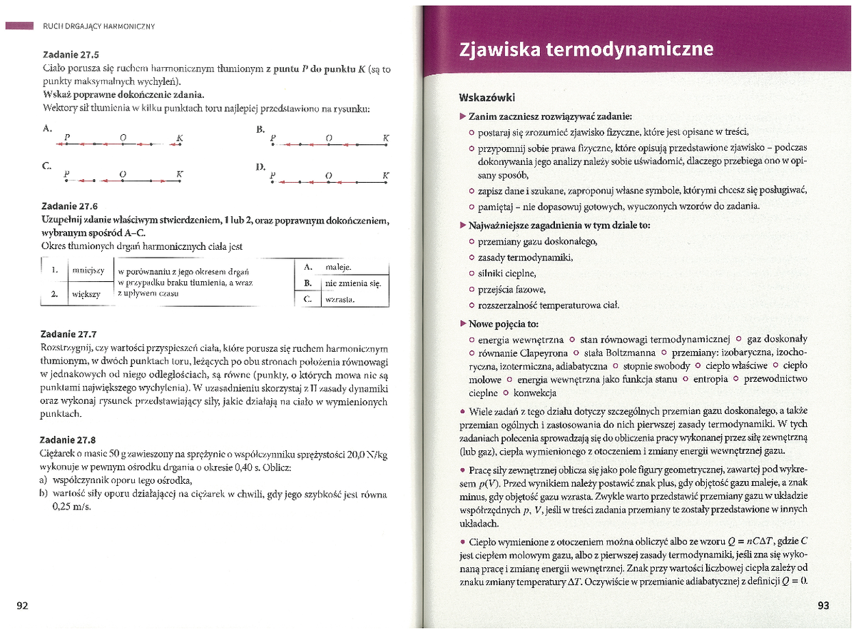 Sprawdzian Fizyka Termodynamika Grupa A Nowa Era www.studocu.com