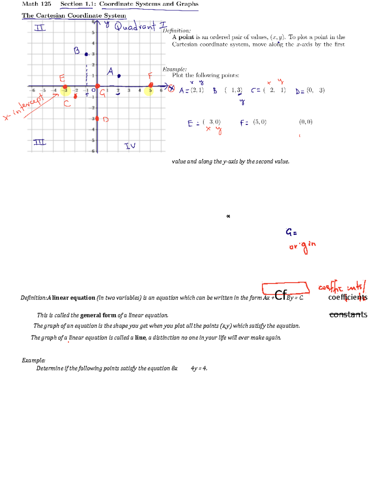 Math 125-LS 1 - Shavila Devi - value and along the y-axis by the second ...