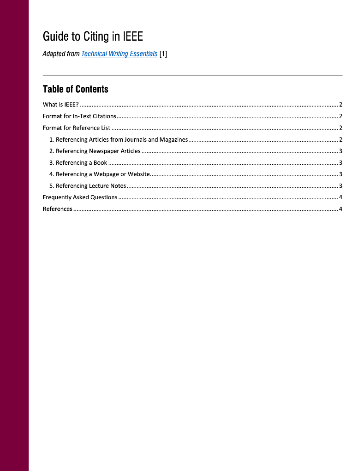 ENG1P13 - Guide to Citing in IEEE - Engineer 1P13A Integrated ...