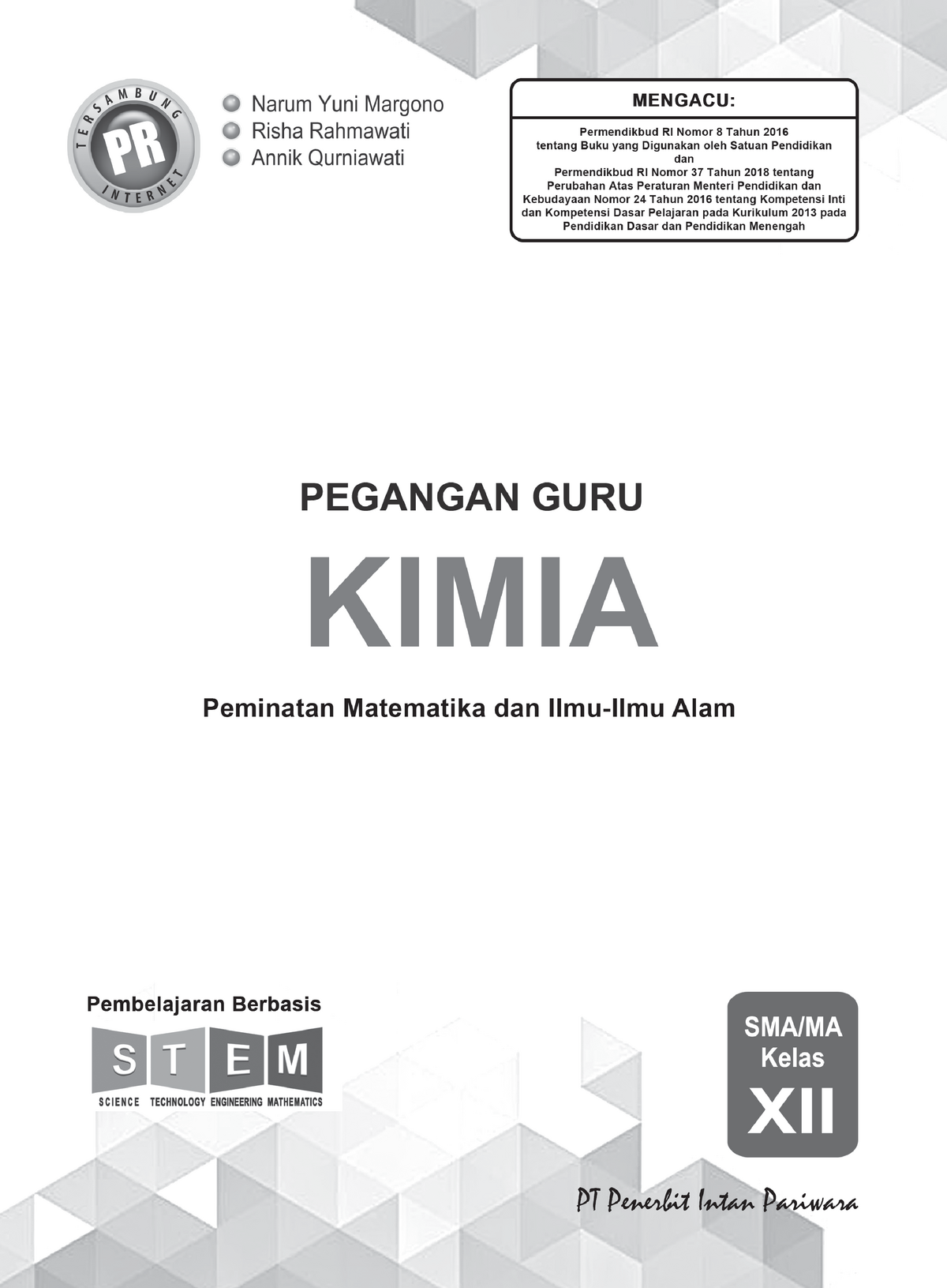 Kunci, Silabus & RPP PR Kimia 12 Edisi 2019 - Kimia Kelas XII I Kimia ...