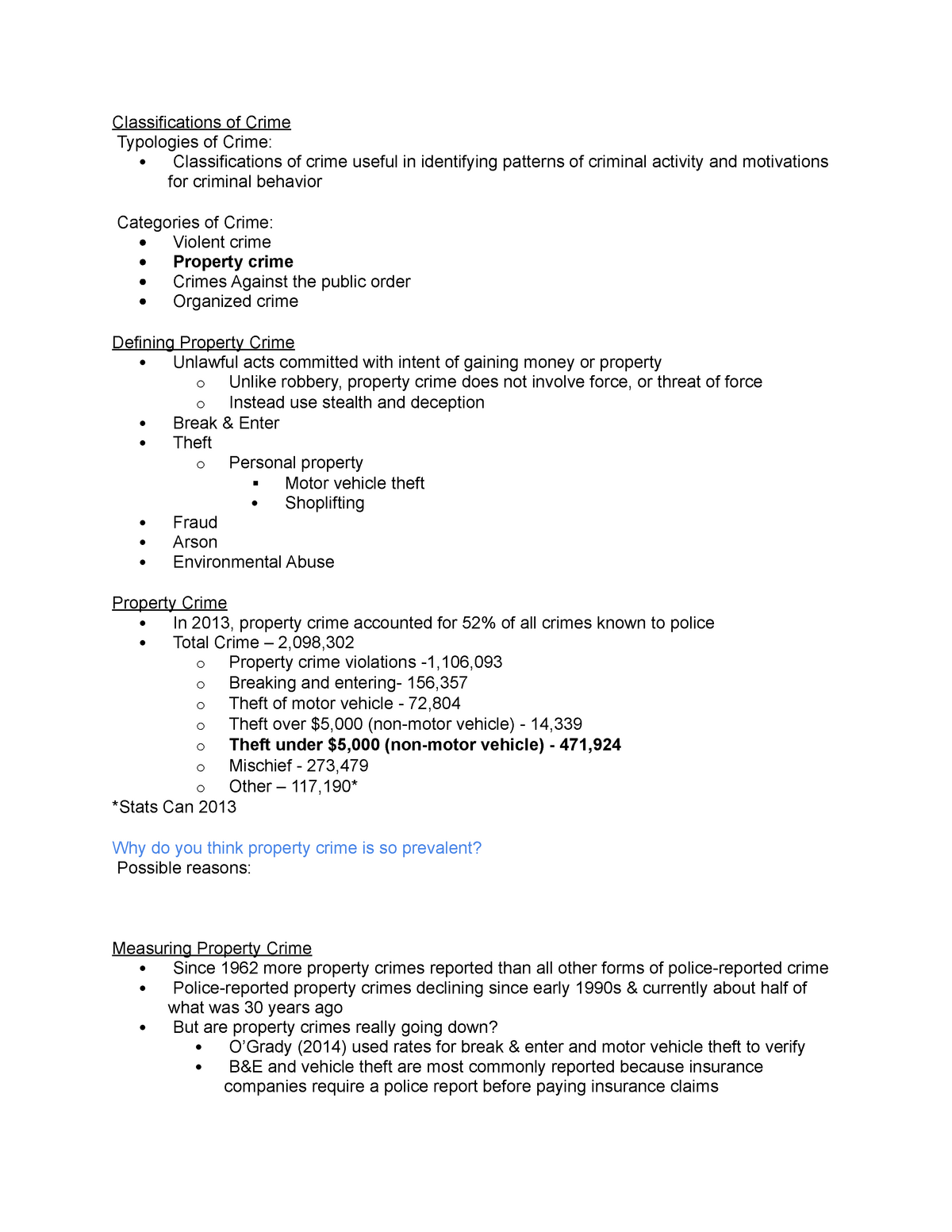 frsc-3110-lecture-10-notes-classifications-of-crime-typologies-of