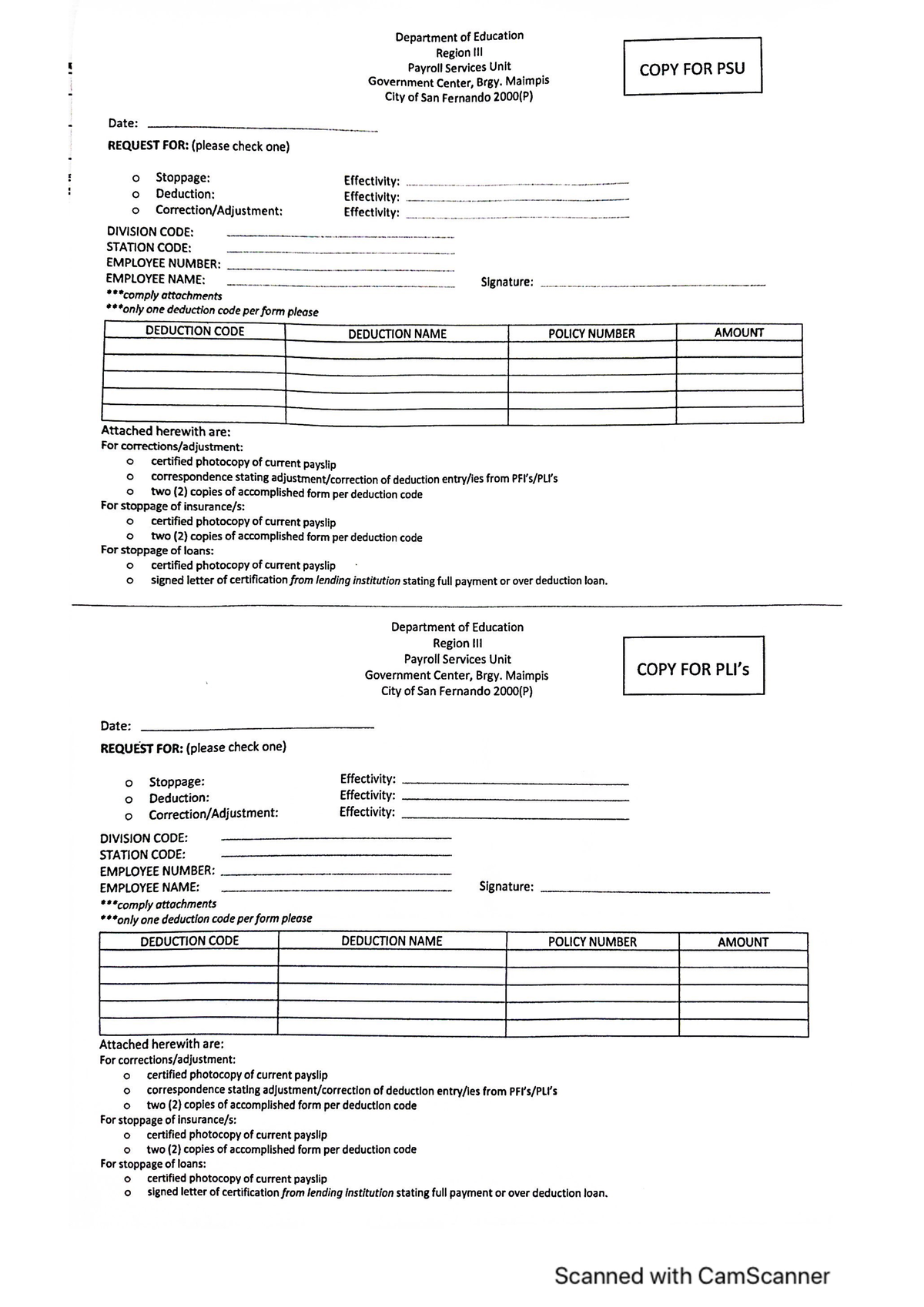 Stoppage FORM - Mandatory Continuing Legal Education - Studocu