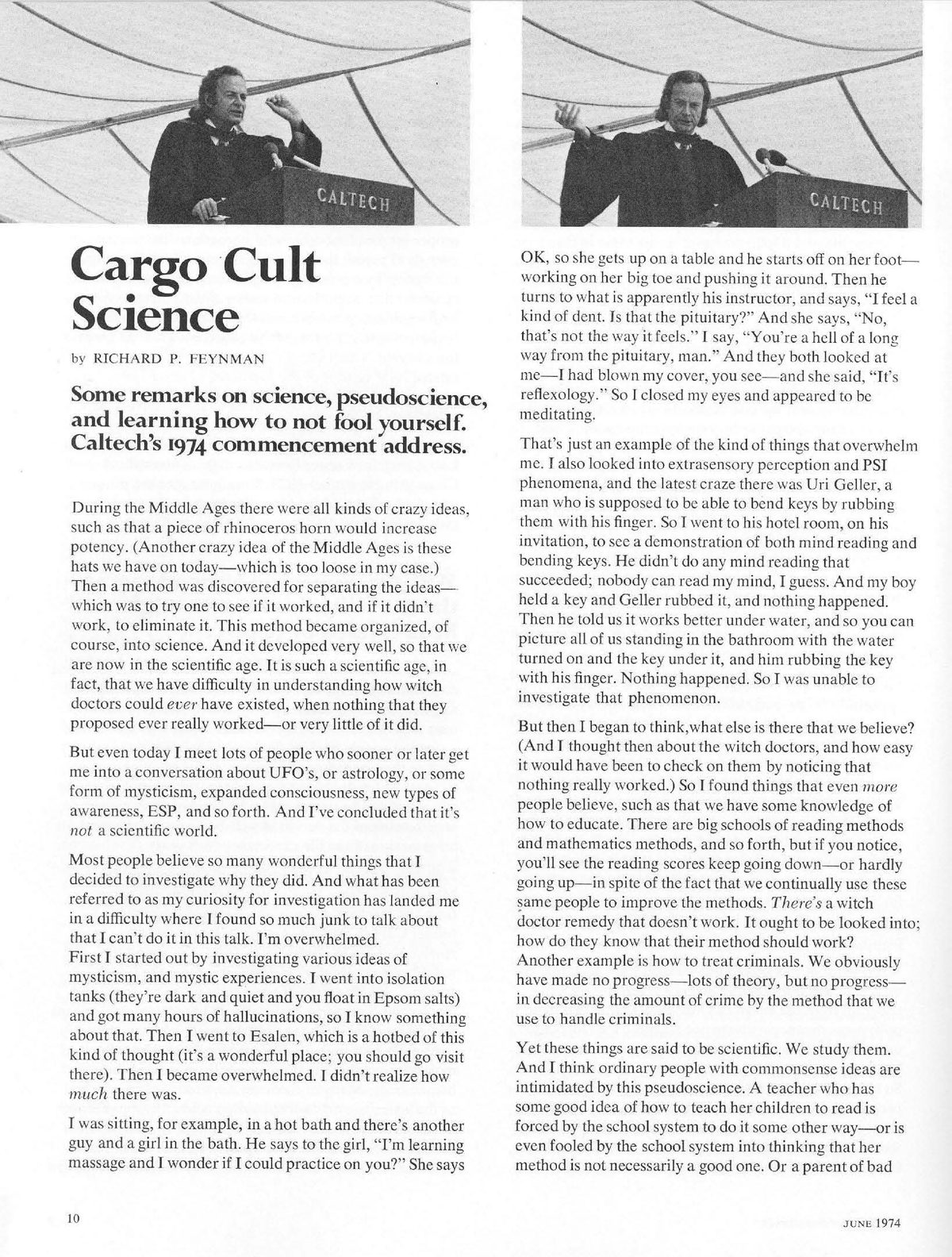 Cargo Cult - An article about Pseudoarchaeology - 21A. 100 - Studocu