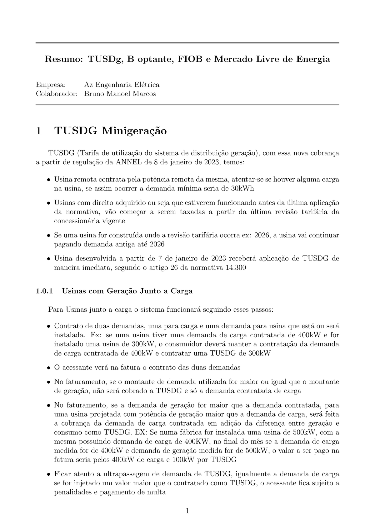 Arquivo Sobre Tusd G Fio B E Mercado Livre DE Energia - Resumo: TUSDg ...